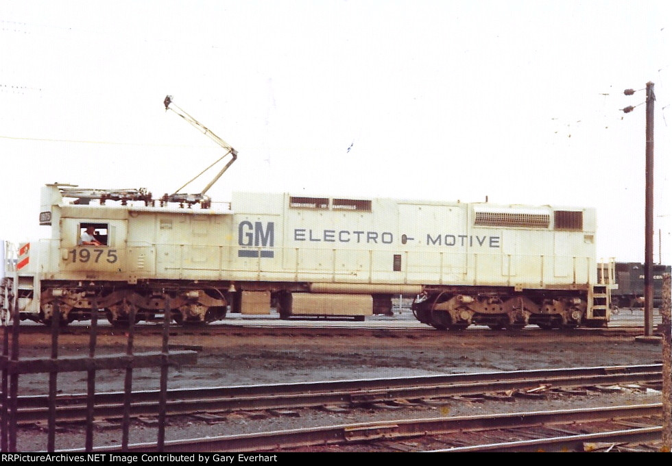 EMDX GM6C 1975 ElectroMotive Division of General Motors